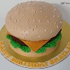 Burger cake