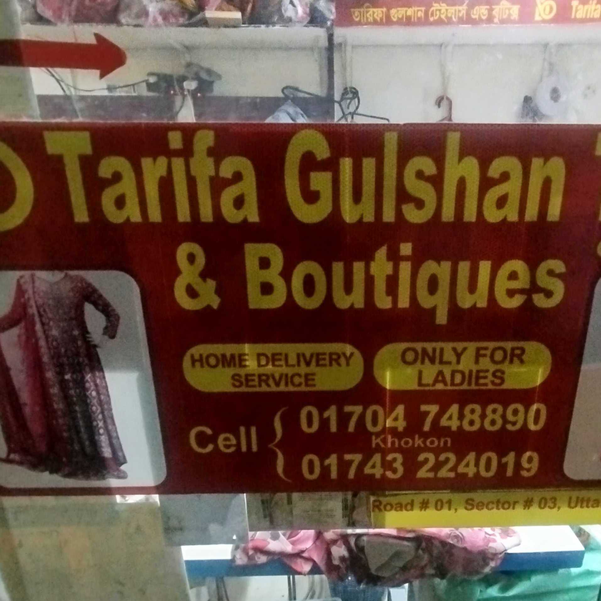 Tarifa Gulshan Tailors & Boutiques