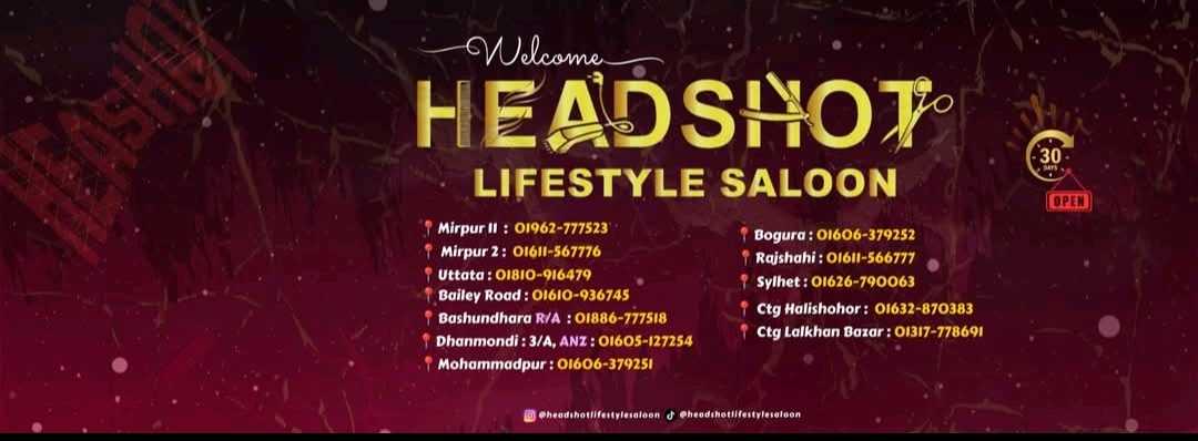 Headshot Lifestyle Saloon - Bashundhara branch