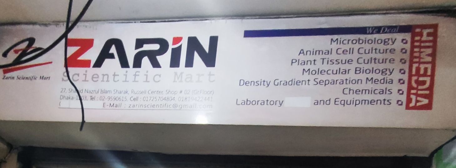 Zarin Scientific Mart