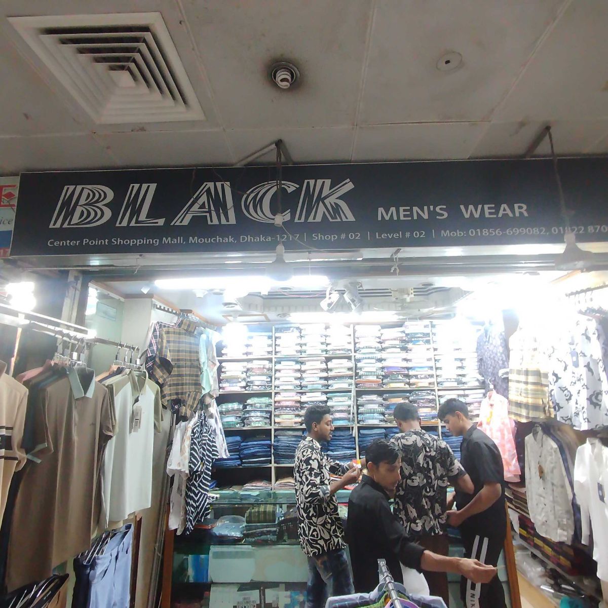 Black Men's Wear