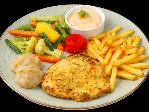 Chicken Fillet Steak Combo image 1